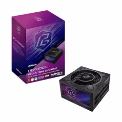 Asrock Phantom Gaming PG-1000G, 750 W, Over current, Over voltage, Overheating, Overload, Short circuit, Under voltage, 20+4  ...