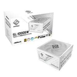 Asrock SL-1000GW Steel Legend power supply unit 1000 W 20+4 pin ATX ATX White