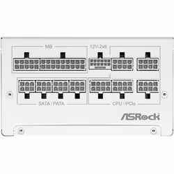 Asrock SL-1000GW Steel Legend power supply unit 1000 W 20+4 pin ATX ATX White - Additional view 4