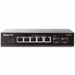 DrayTek VigorSwitch Q1070x Managed L2 2.5G Ethernet (100/1000/2500) Black - Additional view 2
