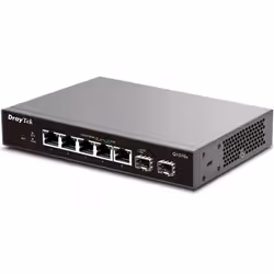 DrayTek VigorSwitch Q1070x Managed L2 2.5G Ethernet (100/1000/2500) Black - Additional view 3