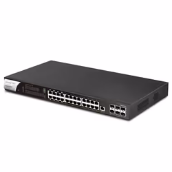 DrayTek PQ2300XB Managed L2+ 2.5G Ethernet (100/1000/2500) Power over Ethernet (PoE) 1U Black - Additional view 3