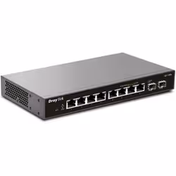DrayTek VigorSwitch Q1100x Switch with 8 x 2.5GbE ports & 2 x 10Gbps SFP+ slots - Additional view 2