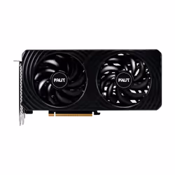 The Palit GeForce RTX™ 5060 Ti Dual offers classic cooling efficiency in a sleek. modern black design. Twin 95mm fans provide ...