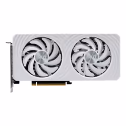 Palit GeForce RTX 5060 Ti White OC, GeForce RTX 5060 Ti, 16 GB, GDDR7, 128 bit, 7680 x 4320 pixels, PCI Express 5.0