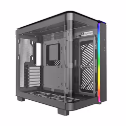 Montech KING 95, Midi Tower, PC, Black, ATX, micro ATX, Mini-ITX, SPCC, Tempered glass, Gaming