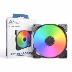 Montech HP140 ARGB PWM Computer case Fan 14 cm Black 1 pc(s) - Additional view 3