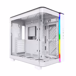 Montech KING 95, Midi Tower, PC, White, ATX, micro ATX, Mini-ITX, Tempered glass, SPCC, Gaming
