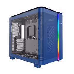 Montech KING 95, Midi Tower, PC, Blue, ATX, micro ATX, Mini-ITX, Tempered glass, SPCC, Gaming