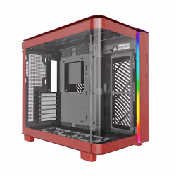 Montech KING 95, Midi Tower, PC, Red, ATX, micro ATX, Mini-ITX, Tempered glass, SPCC, Gaming