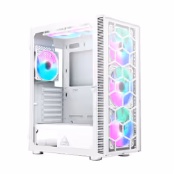 Montech X3 GLASS, Midi Tower, PC, White, ATX, micro ATX, Mini-ITX, Gaming, Blue, Green, Red