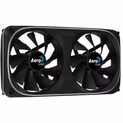 Aerocool ASTRO24 Dual Fan PC 12cm ARGB LED Antivibration Support Black - Additional view 5