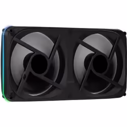 Aerocool ASTRO24 Dual Fan PC 12cm ARGB LED Antivibration Support Black - Additional view 7