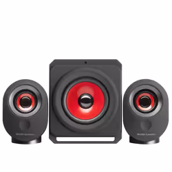 Mars Gaming MSX home audio system 35 W Black, Red