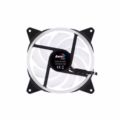 Aerocool DUO14 PC Fan 14cm ARGB LED Dual Ring Antivibration 6 Pins Black - Additional view 6