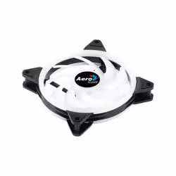 Aerocool DUO14 PC Fan 14cm ARGB LED Dual Ring Antivibration 6 Pins Black - Additional view 7