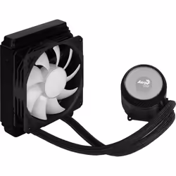 Aerocool MIRAGEL120 CPU Liquid Cooling 12cm ARGB Fan TDP 200W Black - Additional view 4