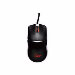 Ducky Feather, Ambidextrous, Optical, USB Type-A, 16000 DPI, Black