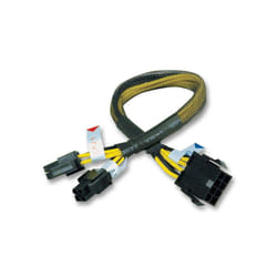 AKASA - 8 Pin Male to 8 Pin Female (2x4) PSU Extension Lead, 300mm