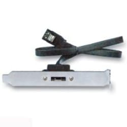 Akasa eSATA PCI Backplate adapter SATA cable 0.45 m SATA 7-pin