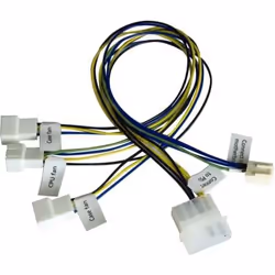 Akasa PWM Fan Splitter Cable, 0.3 m