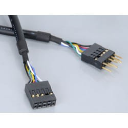 Akasa EXAUDI-40 audio cable 0.4 m Black