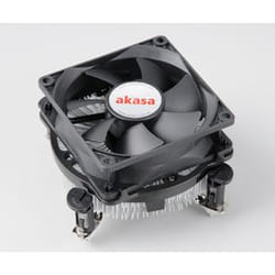 Akasa Dual socket value cooler Processor 8 cm Black