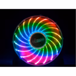 Akasa Vegas X7, Fan, 1200 RPM, Black, Transparent
