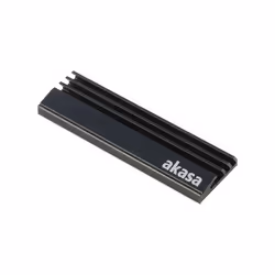 Akasa M.2 SSD heatsink, Black