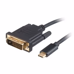 Akasa AK-CBCA10-18BK, 1.8 m, DVI-D, Male, Male, Black, Straight