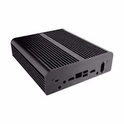 Akasa Newton S7D, Small Form Factor (SFF), PC, Black, UCFF, Aluminium, Home/Office