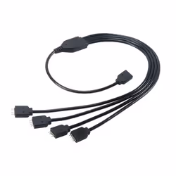Akasa AK-CBLD04-50BK, Extender, Black, Female, Male