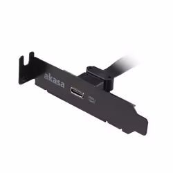 Akasa Low Profile PCI Bracket Cable with USB 3.1 Gen 2 Type-C