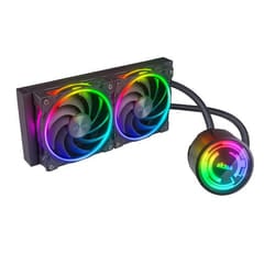 Akasa SOHO 240 Processor All-in-one liquid cooler 12 cm Black 1 pc(s)