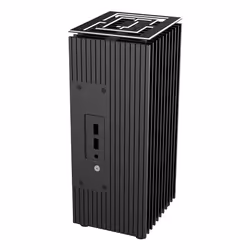 Akasa Turing WS, Small Form Factor (SFF), PC, Black, UCFF, Aluminium, Home/Office