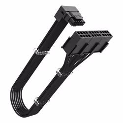 Akasa G-Nexus PX24, 12+4-pin, 8 x 3-pin, 0.3 m, Black