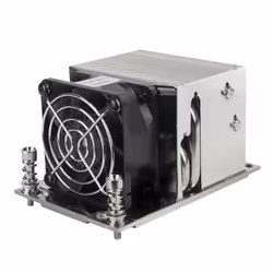 Silverstone XE02-SP3 Processor Cooler 6 cm Aluminium. Black