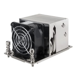 Silverstone XE02-SP3 Processor Cooler 6 cm Aluminium. Black