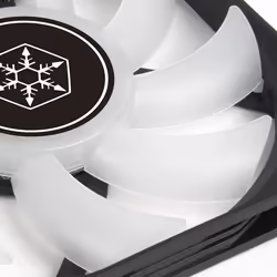 Silverstone Air Slimmer 120 Computer case, Processor Air cooler 12 cm Black, Transparent 1 pc(s) - Additional view 7