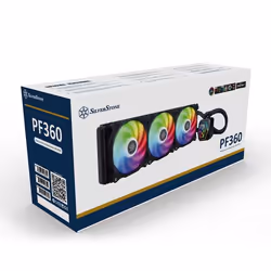 Silverstone SST-PF360-ARGB-V2 computer cooling system Processor All-in-one liquid cooler 12 cm Black 1 pc(s) - Additional view 7