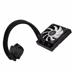 Silverstone VIDA 120 SLIM Computer case Liquid cooling kit 12 cm Black 1 pc(s) - Additional view 4