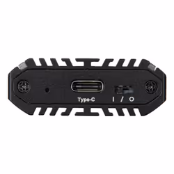 Silverstone MS13 SSD enclosure Black M.2
