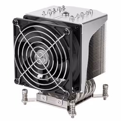 Silverstone XE04-2066, Air cooler, Black, Silver