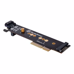 Silverstone ECM28, PCIe, USB 3.2 Gen 1 (3.1 Gen 1), Male, SATA, Black, PC