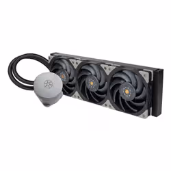 Silverstone Hailstone 360 Processor Liquid cooling kit 12 cm Black 1 pc(s)