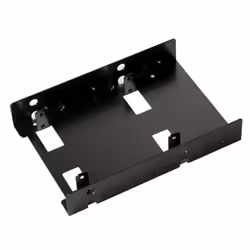 Silverstone SST-SDP08B, 8.89 cm (3.5"), Black, Nickel, 101.6 mm, 146 mm, 25.4 mm, 160 g