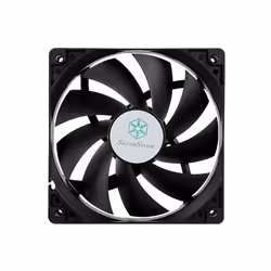 Silverstone FN121-P, Fan, 12 cm, 1200 RPM, Black