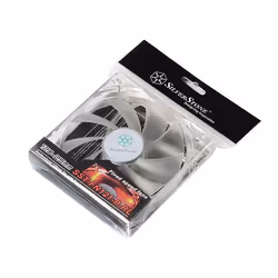 Silverstone FN121-P-RL, Fan, 12 cm, 1200 RPM, Transparent