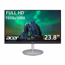 Acer CB2 CB242Ysmiprx 23.8 inch FHD Monitor (IPS Panel, FreeSync, 75Hz, 1ms, HDR 10, Height Adjustable Stand, DP, HDMI, VGA, ...