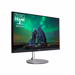 Acer CB2 CB282Ksmiiprx 28 inch UHD Monitor (IPS Panel, FreeSync, 60Hz, 4ms, HDR 10, Height Adjustable Stand, DP, HDMI, Silver/Black)